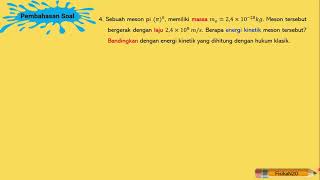 Pembahasan Soal Fisika Modern - Menentukan Energi Kinetik Meson