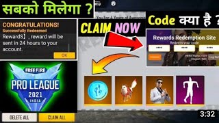 FREE FIRE READEMECODE GREND FINAL 🤑🤑