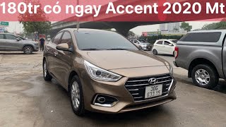 Chỉ 180tr Sở Hữu Ngay Accent 2020 Mt Bản Đủ | 0913003560