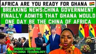 CHINA FINALLY ADMITTED THAT GHANA IS COMPETING WITH THEM TECHNOLOGICALLY AFTER GHANA DID THIS 😳