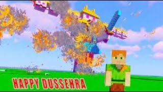 CELEBRATING DUESSARA IN MINECRAFT [HINDI] LIVE