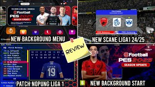 REVIEW📷 efootball 25 Liga eropa & Liga BRI 1 Indonesia PPSSPP Full Transfer, new kits 24/25