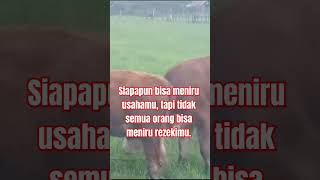 Tidak semua orang bisa meniru rezekimu