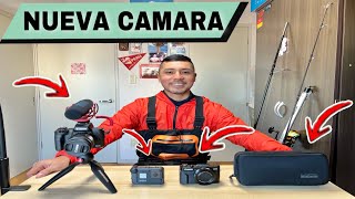 ASI GRABO MIS VIDEOS DE PESCA + COMPRE UNA NUEVA CAMARA 🎣🐟🎥