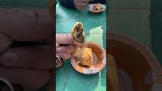 Heeng Samosa at Laxmi Talkies Chauraha #samosa #coffee #samosarecipe #prayagraj