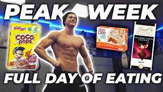 500G CARB | Full Day Of Eating in PEAK WEEK | 2 Days Out