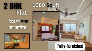 VN12 | 2 BHK Fully Furnished Flat with Modern Architectural Design For Sale In Indore