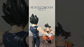 No ice cream 😔 #stopmotion #goku #minifigures #comedy #anime #dbz #fyp