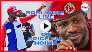 LIVE HOIMA: Bobi Wine Live on Spice FM Hoima