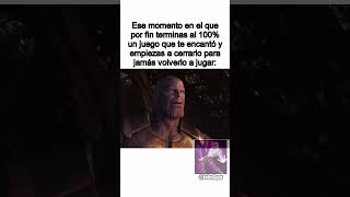 Para mi, fue #skyrim , lo terminé por completo hace unos 3 años #memes #avengersinfinitywar