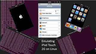 Emulating iOS 2 on iPod Touch 2G