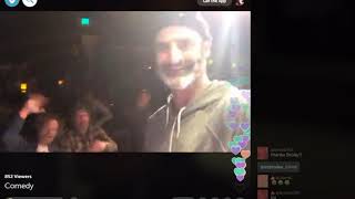 01.22.17 Steven Brody Stevens Stand-Up Comedy Set Streamed via Periscope - This One's Pretty Choppy