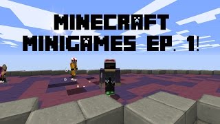 Minecraft Minigames Ep. 1 W/ NinjaGirlGaming