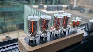 Nixie Clock with Z5660M and Z5740 German Nixie Tubes