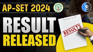 APSET 2024 RESULTS OUT | Check Now !!! | AP SET 2024 RESULT | IFAS | UGC NET JRF 2024 | paper 1