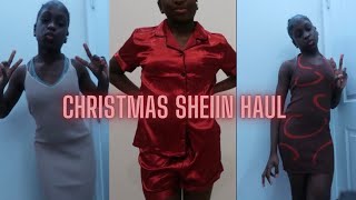 shein winter/christmas haul || vlogmass  day 23