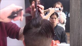 woman undercut short hair .Jayhair1