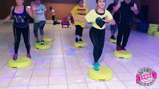 Procura coquetearme más , Zumba con step