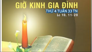 THỨ 4 TUẦN 33 TN 20/11/2024