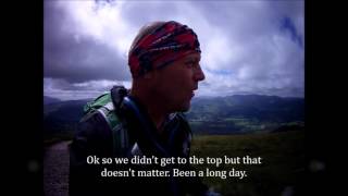 Hike up Skiddaw Lake District.