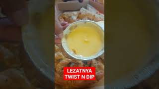 LEZATNYA TWIST N DIP #shorts #pizzahut #makanenak