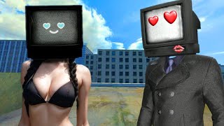 TV Woman LOVE! 2 vs SKIBIDI Toilets | Garry's Mod | with HealthBars