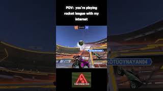 POV: you're playing #rocketleague with my internet 🤦 #rl #sub #clips #rlclips #funny #rlmemes