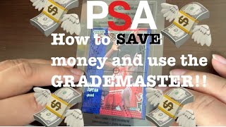 How to use the GRADEMASTER Centering Tool!! How to submit PSA Gems and SAVE MONEY!!