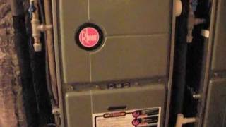 Rheem Furnace and A/C System Installed