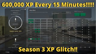 COD MW XP GLITCH! 600,00 XP EVERY 15 MINUTES, HOW TO LEVEL UP FAST!!