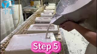 HOW TO MAKE CERAMIC PORCELAIN TABLEWARE PRODUCTION MOULDS