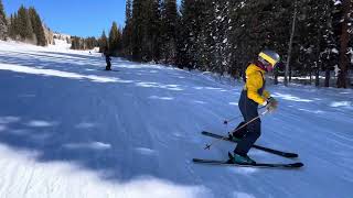 Lizzy and Rachel wedge turns