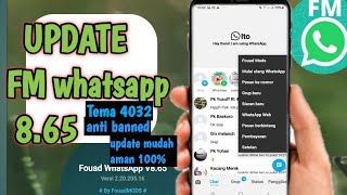 update fouad whatsapp v8.65|cara update fouad Mod whatsapp kadaluarsa|