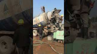 Working text of ssp series concrete spray machine