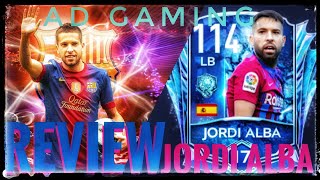 Fifa mobile 21:Jordi Alba 114 LB player review update #fifamobile #jordialba #barca #fc #114 #spain