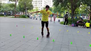 [Slalom Tutorial] Tập 6: Hướng dẫn kĩ thuật CRAZY | Sun Skate | Trượt Patin Cơ bản và Nâng cao