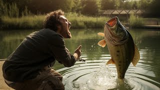 10 Minute BASS CATCHING Challenge! #4 "The Streak Continues" #bassfishing