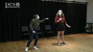 Thespian rehearsals take on new look at PCCA at Gibbs High School