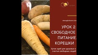 УРОК 2. КОРЕШКИ. ТЕОРИЯ. О ПОЛЬЗЕ   СЕМИ  КОРЕШКОВ ДЛЯ ЧЕЛОВЕКА В ЕДЕ