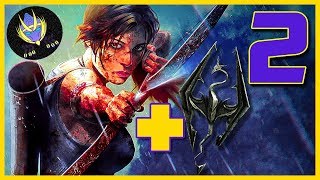 Accidentally Becoming a Vampire... Let's Play Modded Skyim ep 2 - Rise of the Sky Raider