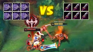 6x Doran's Blade DARIUS vs 90% Crit GAREN Rework (League of Legends)