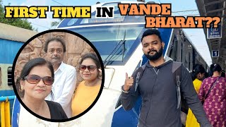 First Time in Vande Bharat Express with Family | Vacation After a Long Time| Puri Travel Vlog