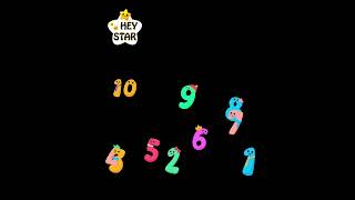 1 to 10 Numbers - Cute Numbers Parade #shorts