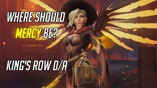 (Old) Mercy Main Positioning/Hiding spots -King's Row D/A-