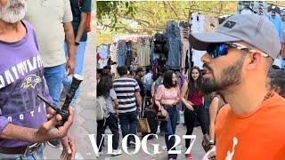 Chuna laga diya re🤣 |Delhi chor😳 bazar | vlog :27 | part-2