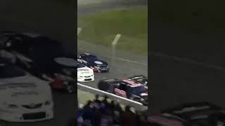 Super Late Model rolls over! #racing #nascar #crash