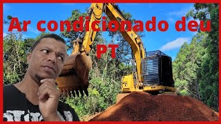 ar condicionado deu problema...mas tamos arrumado...