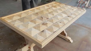 Woodworking Crafts - Efficient Wood Recycling Table Woodworking Guide