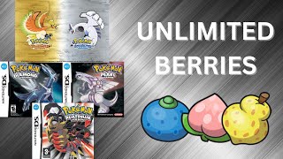 How to Get UNLIMITED BERRIES in Pokemon Platinum on Emulator