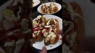 Yummy hotdogs ❤️😍#food #youtubeshorts